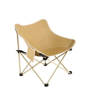 China Minimalist High-grade Outdoor Recliner Lightweight Folding Beach Outdoor Extended Folding Picnic Camping Chair Ultralight Camping for sale