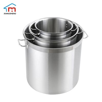 China Sustainable high quality giant cooking pot and pan kitchen ware restaurant large commercial hotel meat multifunctional cooking pot for sale