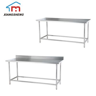 China Stainless Steel Kitchen Restaurant Pre Work Table Commercial Restaurnts for sale