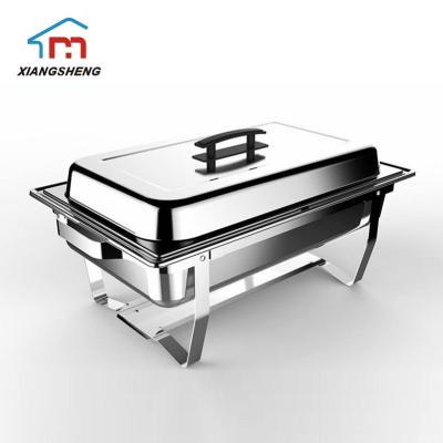 China Durable Custom Modern Indoor Electric Buffet Food Warmers Chafing Dish Container for sale