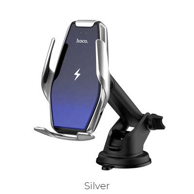 China 2020 New Arrivals S14 Universal Car Mount Phone Holder Induction Qi 15W Output Wireless Car Charging Holder for sale