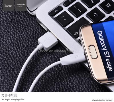 China Hoco X1 Convenient Fast Charging Micro 1M Cable Quickly Charging Data for sale