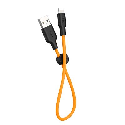 China New Products Convenient Hoco 2020 X.21 Plus Silicone Mobile Phone Charging Cable With Big Flex Cable for sale