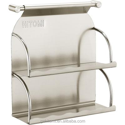 China Sustainable Stainless Steel Kitchen Wall Shelf for sale