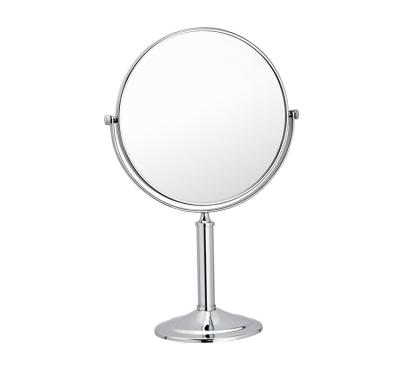 China 2-Face Stainless Steel Desktop Cosmetic Mirror for sale