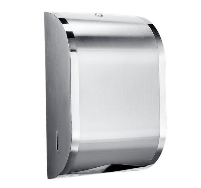 China User Friendly Wall Mounted Stainless Steel Paper Towel Dispenser for sale