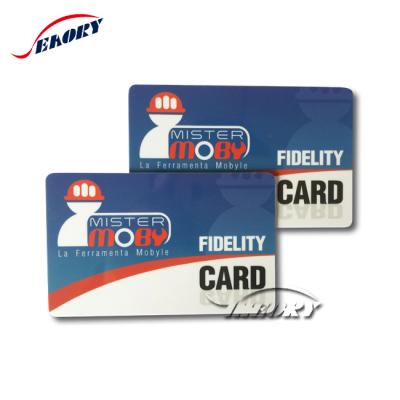 China Supermarket 4 Color Printing Plastic Material PVC Cards PVC Plastic Membership Card for sale