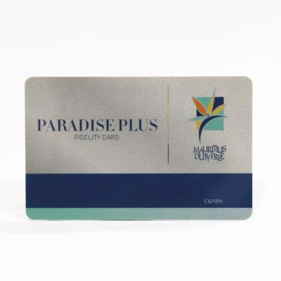 China White Blank Plastic Membership Card Factory ISO Size ID PVC Cards With Magnetic Stripe for sale