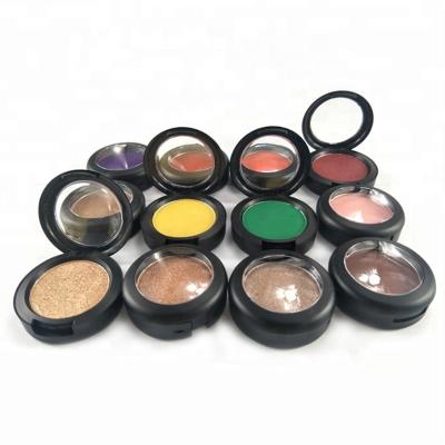 China New Waterproof Makeup Cosmetics No Brand Eyeshadow PVC Palette Single Glitter Eyeshadow For Eye Makeup for sale