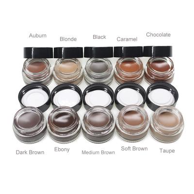 China Wholesale Best Waterproof Eyebrow Pomade Waterproof Creamy Intense Eyebrow Gel for sale