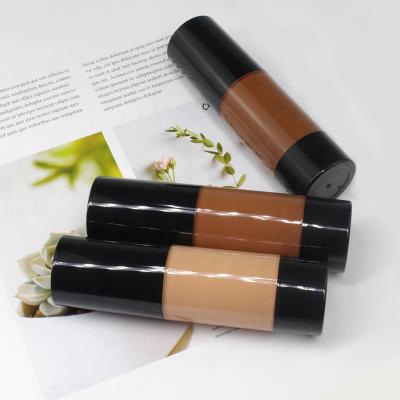 China Brighten 12 color option wholesale cosmetic moisturizer dark color vegan color vegan waterproof liquid base for sale