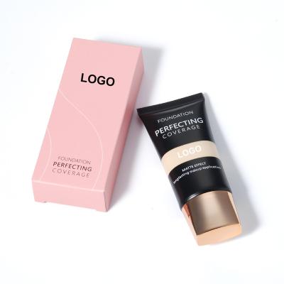 China Acne / Spot Removing Natural Waterproof Matte Long Lasting Makeup Cosmetics Private Label Skin Foundation for sale