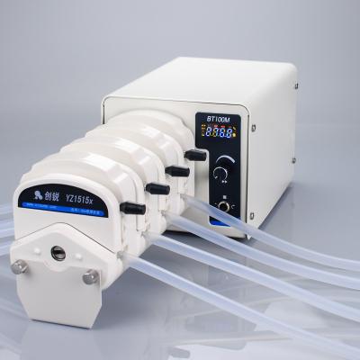 China Food and Beverage Industry 4 Channels Lab Scale Peristaltic Test Pump for sale