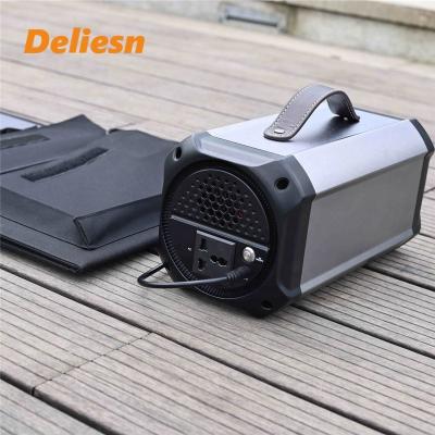 China Mini Generator Portable Solar Panel Home Solar Power System 200w Home Power Bank PC 110V 300W 483WH Solar Charger System for sale