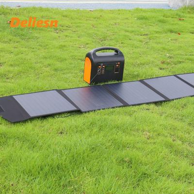 China 220V 500W 553WH COMPUTER 220V 500W 553WH Lithium Battery Solar Power Station New Arrival Solar Camping Station Power Portable Bank for sale