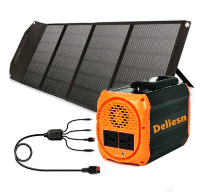 China Quick Support 500W Power Station 600w Power Station 300w Solar Panel Fast Portable Power Bank Stations Portable Power Bank for sale