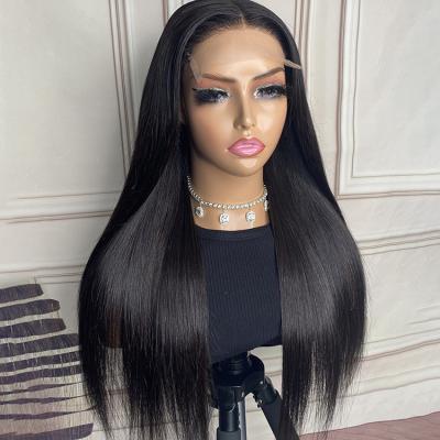 China Glueless 13X6 360 Full Hd Brazilian Raw Indian Peruvian Lace Wigs 40 Inch Body Wave Lace Front Wigs For Black Women Human Hair Wigs for sale