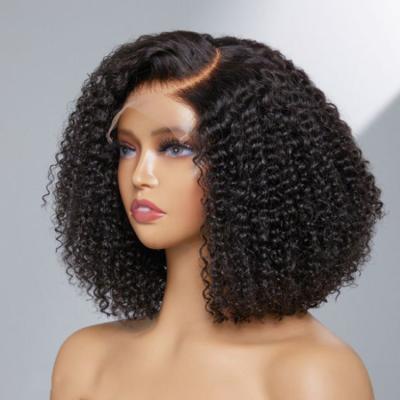 China Baby Hair Bob Lace Front Wigs With 12 Inch Body Wave 8 10 Short Bob Human Hair Wigs With for sale