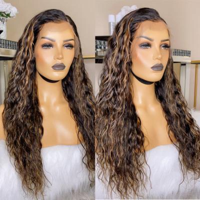 China Body Wave Cheap Pre Plucked 5X5 Ombre Virgin Lacefront Wig Closure Full Hd Lace Front Highlight Wigs Raw Brazilian Hair 13X6 360 for sale