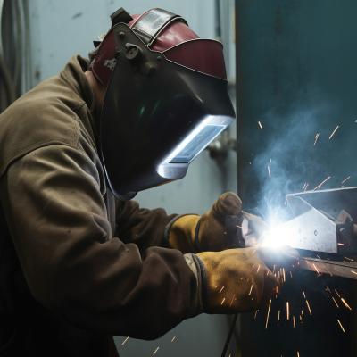 Chine Service de soudage de plaques métalliques en acier au carbone pour pièces de machines de construction à vendre