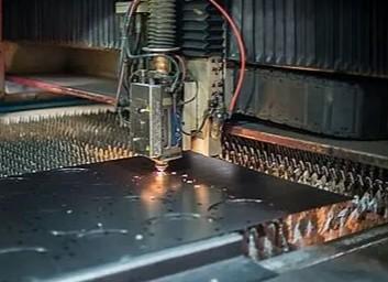 China Carbon Steel Laser Cutting For Hydraulic Machine Presses Parts for sale