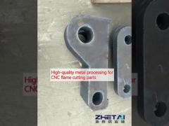 High-quality metal processing for CNC flame cutting parts