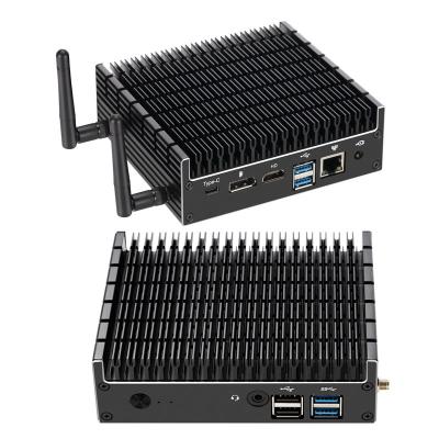 China Educational Hot Selling Mini PC Win10 Mini PC Hardware i3 i5-10210U i7 DDR4 Soft Mini Computer Desktop Game for sale