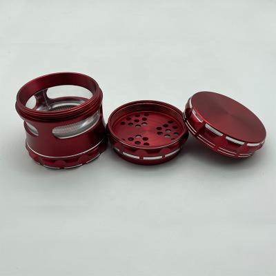 China 3 Piece Herb Grinder Rolling Papers Hemp Smoke , Metal Grinder Dry Herb BDH113 for sale