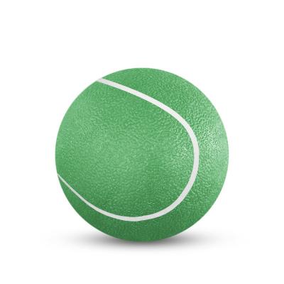 China Durable Rubber Ball Stocked Dog Toy Throwing Interactive Toys Pet Toys For Medium Large Dogs Rubber Soft Solid Ball for sale