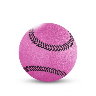 China Wholesale Toy Ball Elastic Outdoor Interactive Solid Silicone Pet Stocked Toy Odorless Soft Not Bad Soft Solid Dog Ball for sale