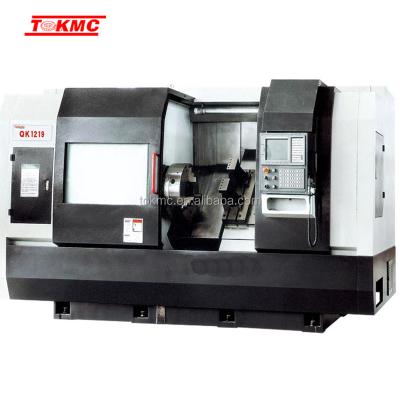 China Threading pipe threading lathe model cnc machine QK1219 cnc lathe mach3 for sale