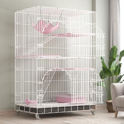 China High Quality Customized Breathable Folding Metal Wire Dog Cat Rabbit Cage For Sale for sale