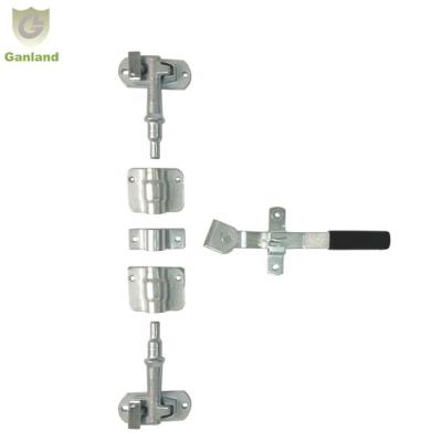 China GL-11114 Soft Steel Lockable Heavy Duty Semi Trailer Door Locks for sale