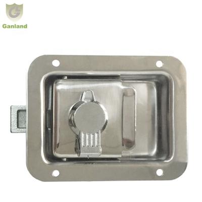 China GL-12125 Lockable Cabinet Stainless Steel Tool Box Recessed Pallet Latch for sale