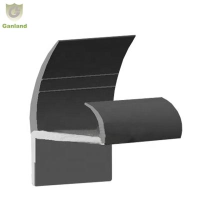 China GL-22118 Flexible Rigid Truck Truck Door PVC Seals Width 33 Mm for sale