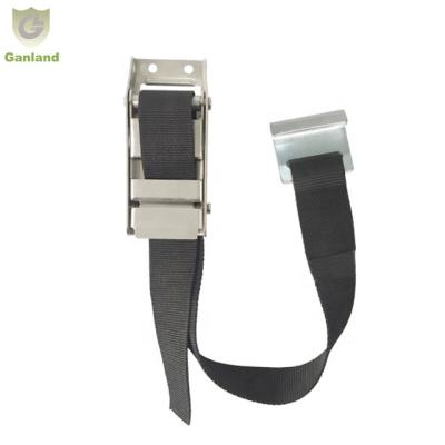 China Curtain Side Truck GL-15218-2S 304 Stainless Steel Overcenter Buckle Set Truck Curtain Buckle for sale