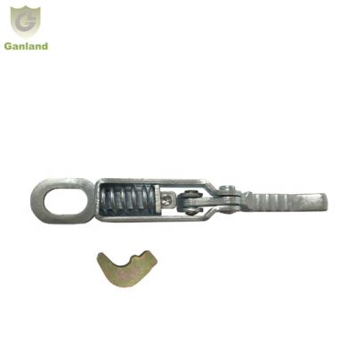 China GL-17117 Truck Steel Over Center Spring Toggle Latch With Forged Handle for sale