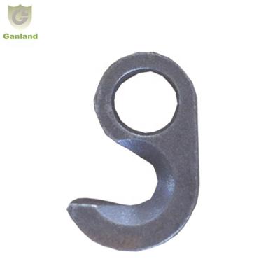 China GL-16314 Steel Forged Semi Trailer Hook With Hole Heavy Duty Semi Trailer Parts for sale