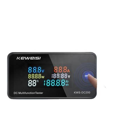 China KWS-AC300 Voltmeter Ammeter KWS Power Energy Meter AC 50-300V LED AC Wattmeter Electricity Meter With Reset Function 0-100A KWS-DC200-100A for sale