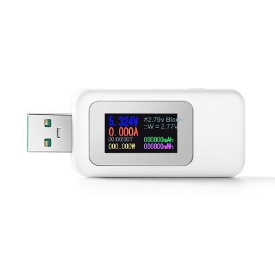 China UT658DUAL UNIT LCD USB Charge Detector Voltage USB Current Tester Power Capacity Tester USB Meter KWS-1902C for sale