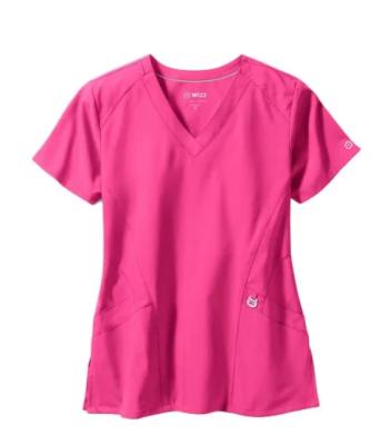 China Best MOQ Factory Direct Selling Comfortable Low Selling V Neck Short Sleeve Customize Logo Acceptable Scrubs Set for sale