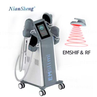 China Weight Loss 2021 4 Handles RF Muscle Sculpt Fat Reduce Maker EMS Neo Sculpt Neo rf EMS Body Sculpt Machine for sale