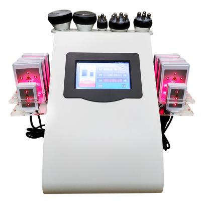 China 80k Weight Loss Ultrasonic Cavitation Machine Vacuum Cavitation RF System Weight Loss Machine Beauty For Salon for sale