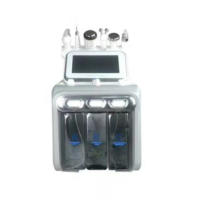 China Portable Exfoliators Niansheng Bubble H2O2 Hydra Small Microdermabrasion 6 in 1 Face Care Machine for sale