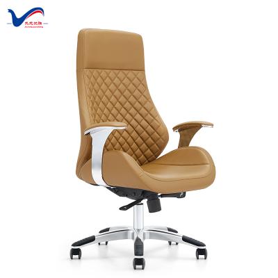 China (Height) Home Office Chair YS1107A Executive Office Chair Adjustable Features PU Manager Chair for sale