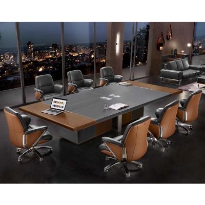 China Modern Modern Conference Table Meeting Table Meeting Room Furniture Table W-68-N for sale