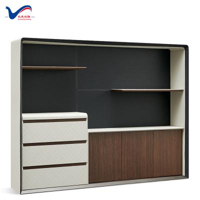 China Wooden Filing Cabinet Modern Modern Wooden Office Storage Filing Cabinet H-06-B for sale