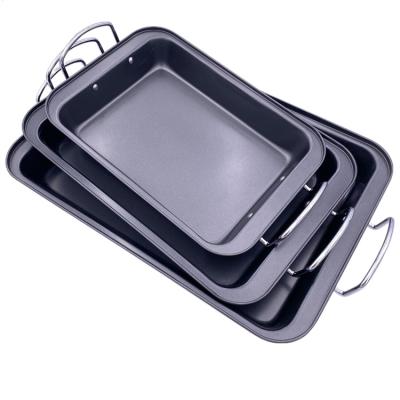 China Sustainable Chinese Rectangular Nonstick Pan Square Suppliers Baking Bread Molds for sale