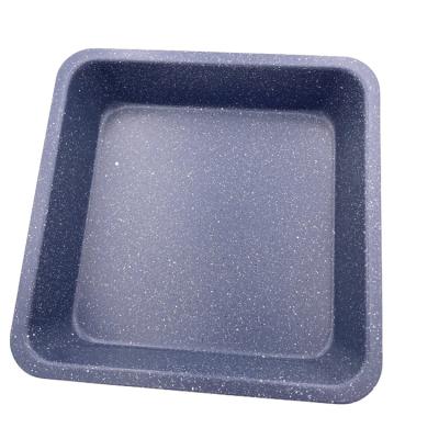 China Newest Carbon Steel Kitchen Pizza Cake Square Mold Non Viable High Quality Stick for sale