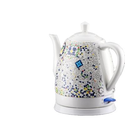 China Sale 360 ​​Degree Electric Ceramic Kettle Sets Home Appliance Rotation Low Hot Boil-Dry Protection for sale